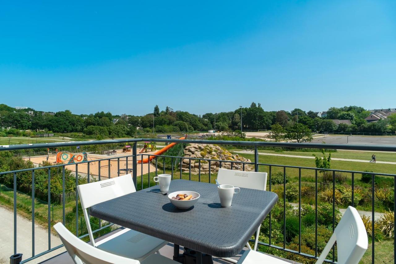 Les Thermes 521 - Appt Proche Plage Avec Piscine Partagee Concarneau Ngoại thất bức ảnh